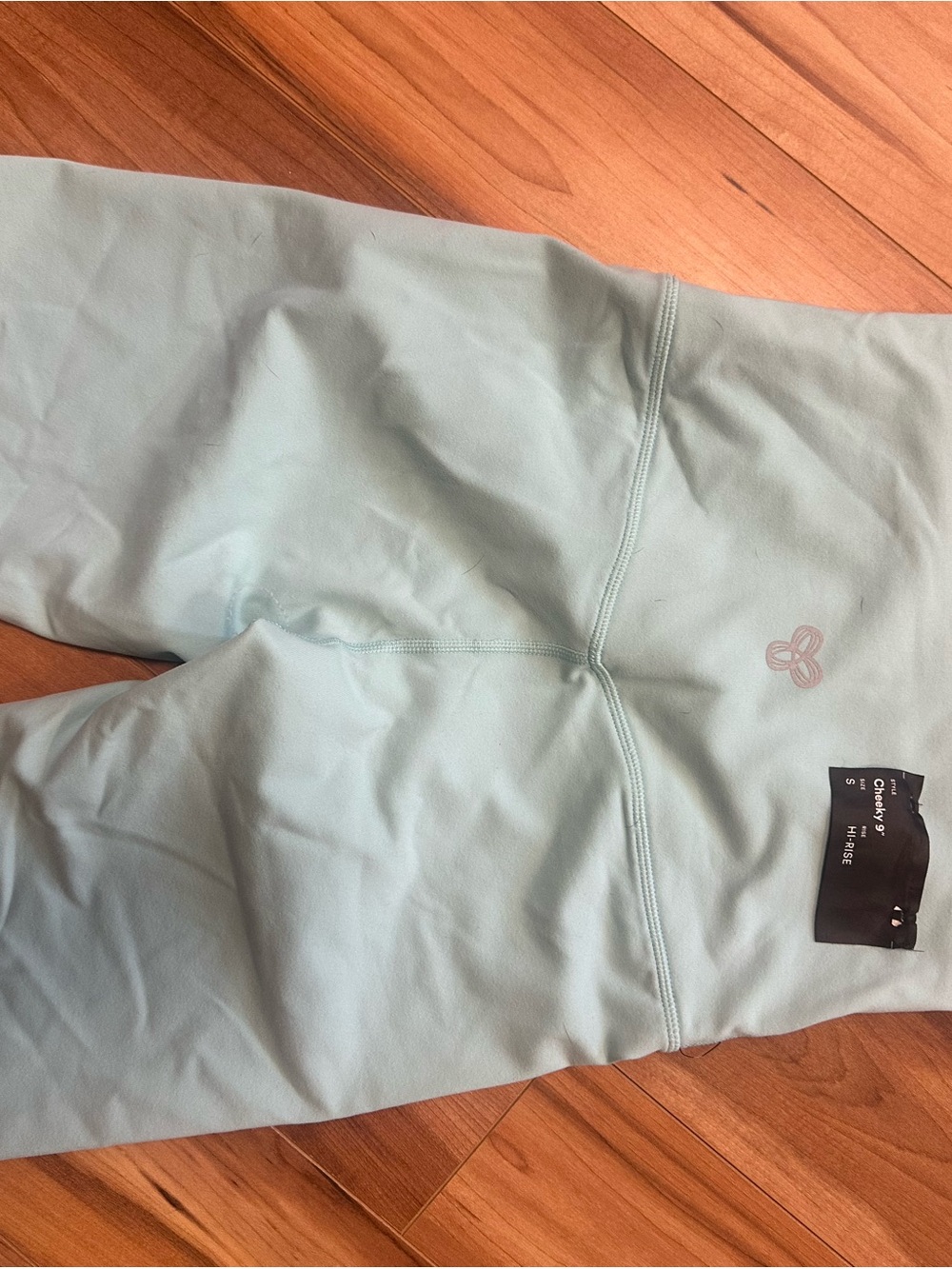 TNA Light Mint Green Bike Shorts